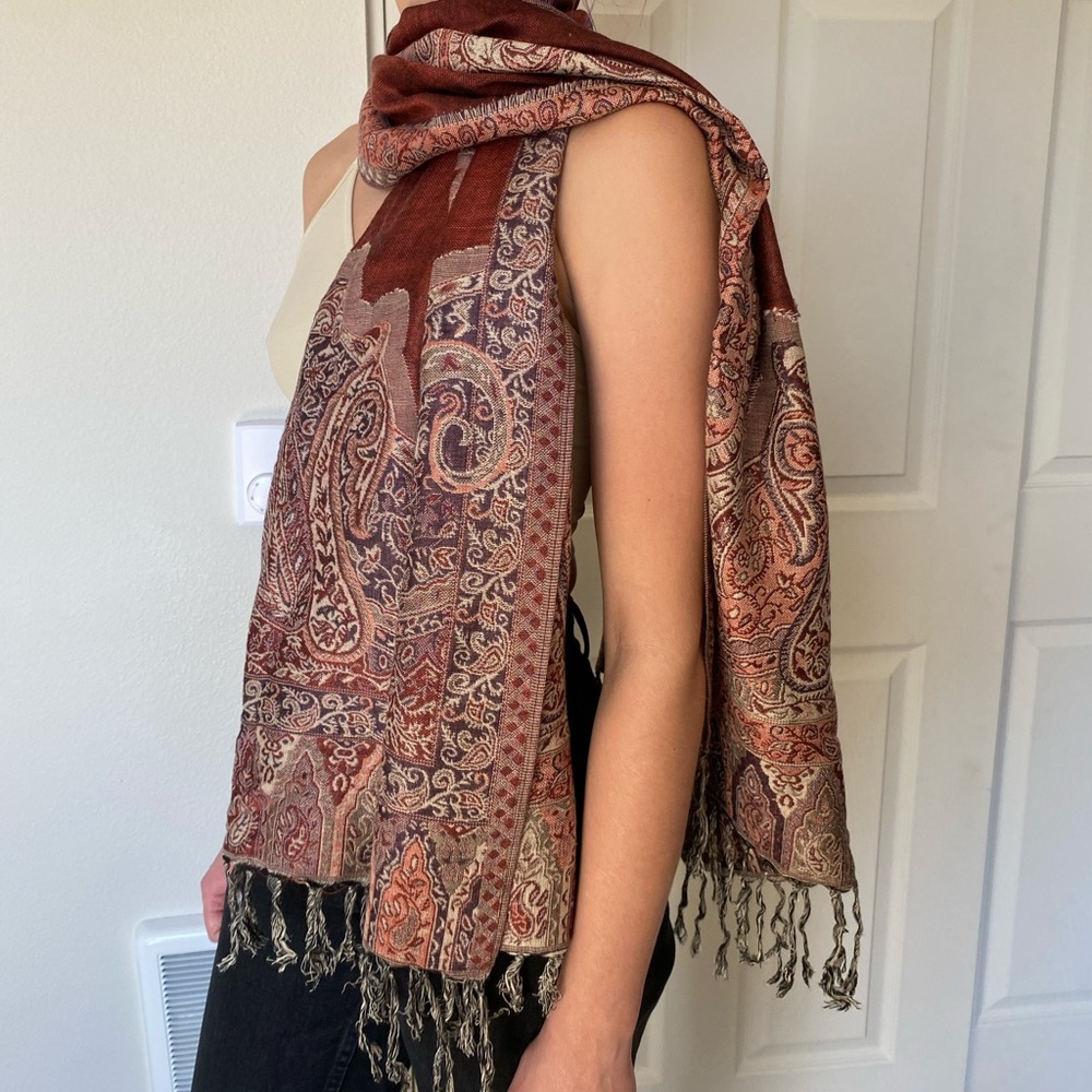 Oversized scarf